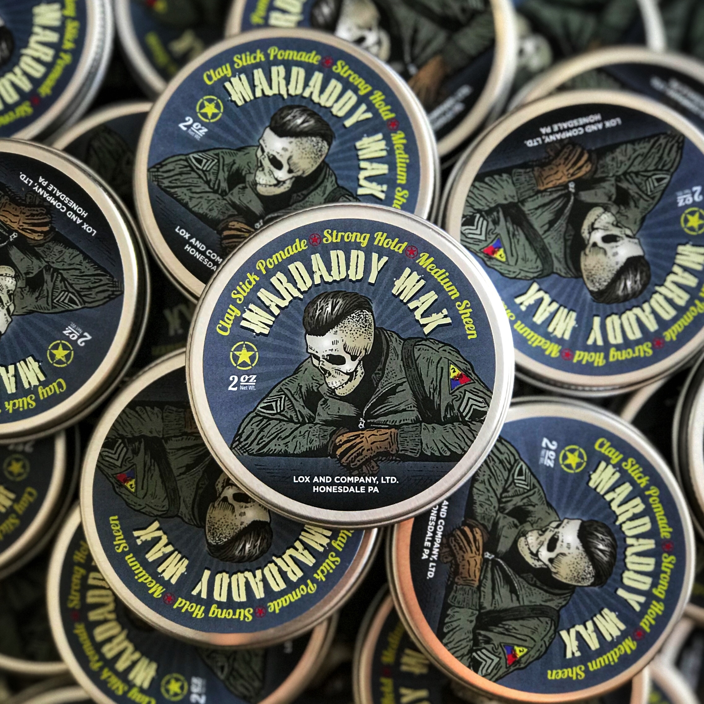 LOX Wardaddy Wax Clay Slick Pomade